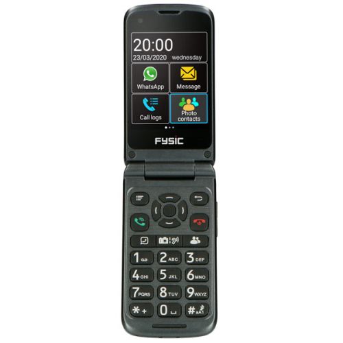 Verbazingwekkend Sui Ja Senioren mobiele klaptelefoon Fysic F20 - KBO-PCOB Ledenvoordeel