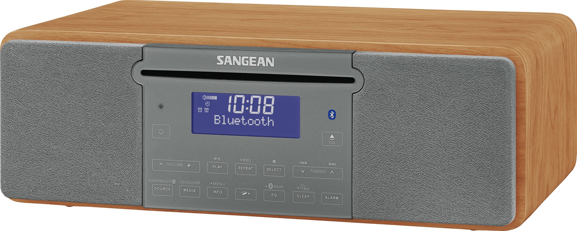 Radio met DAB+, FM, Bluetooth, CD en USB - Sangean DDR-47